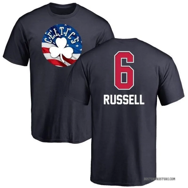bill russell jersey number