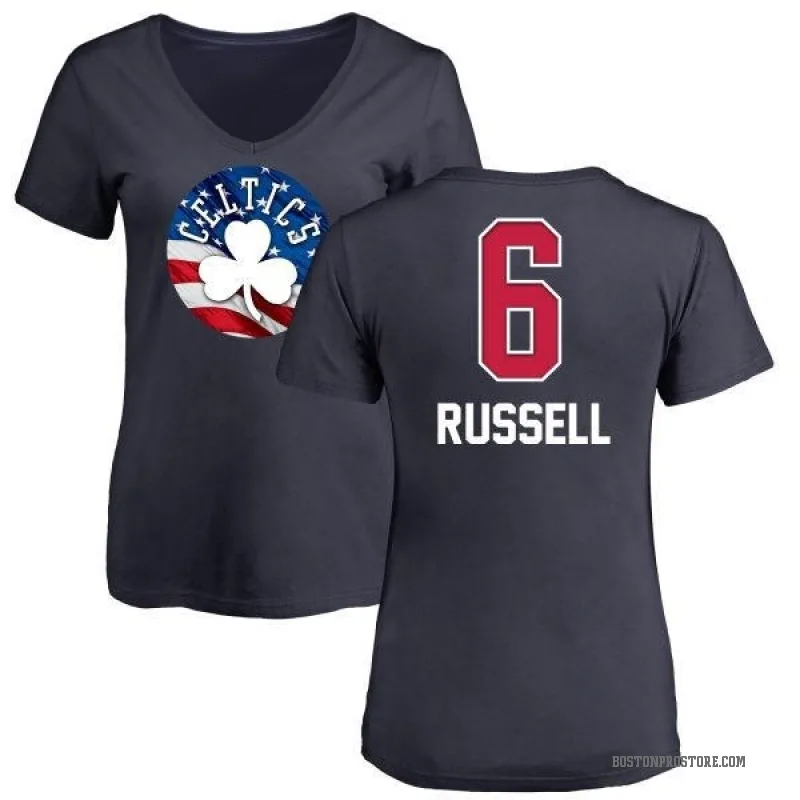 bill russell jersey numbers