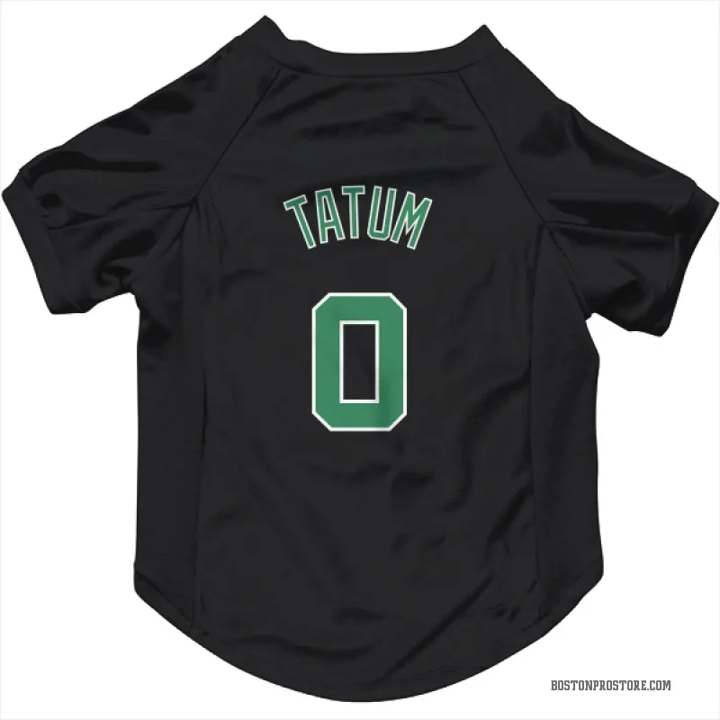 Jayson Tatum Boston Celtics Jordan Black Jersey