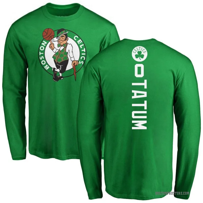 Jayson Tatum Youth Green Boston Celtics Kelly Backer Long Sleeve T-Shirt -  Celtics Store