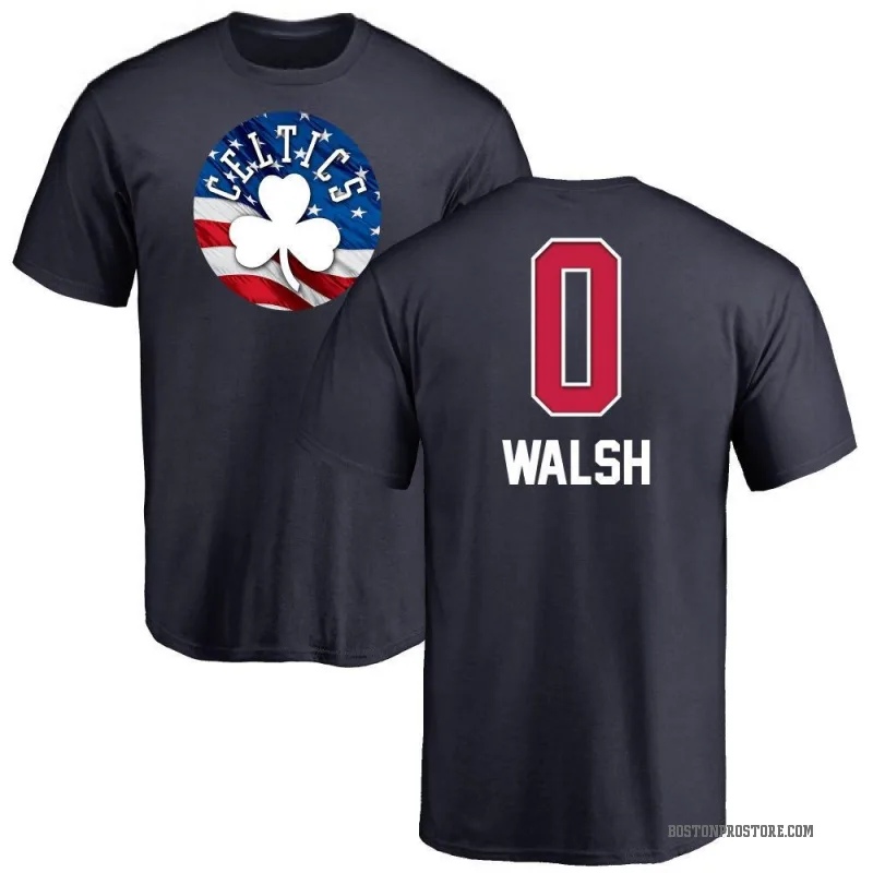 Custom Boston Red Sox Youth Navy Backer T-Shirt 